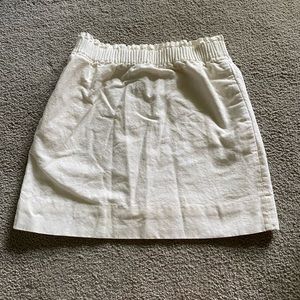 J.crew ruched waist sidewalk skirt